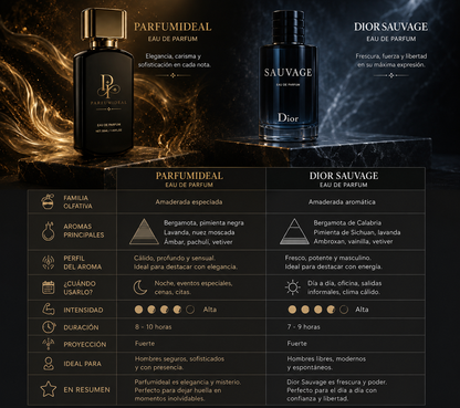 N3 Perfume equivalente Dior Sauvage 100ml